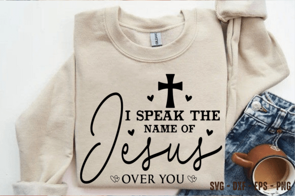 Christian SVG: Elevating Brand Identity with I Speak the Jesus SVG PNG