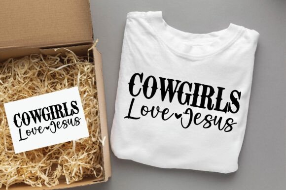 Cowgirls Love Jesus Graphics & T-Shirt Designs Review