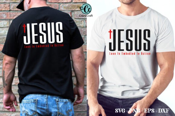 Jesus Love Embodied Graphics & T-Shirt Designs