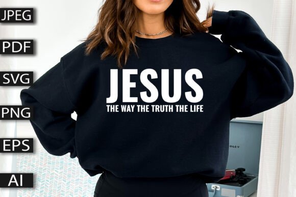 Jesus the Way Shirt Design: A Graphic Designer’s Review for Marketing & Branding Use
